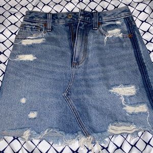 Abercrombie jean skirt, size 00